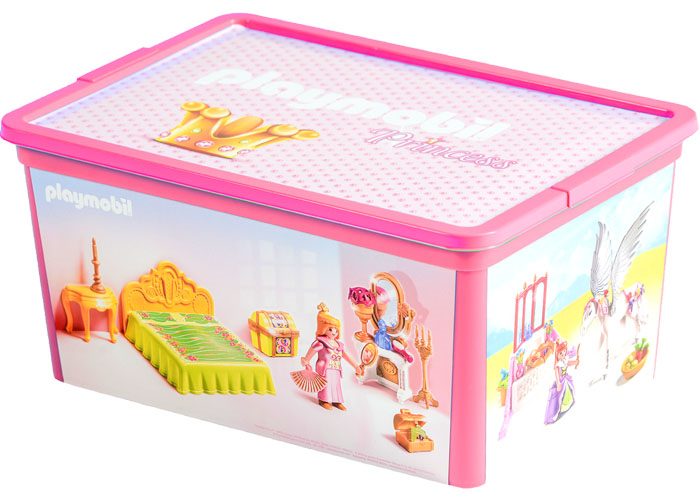 caja de almacenaje playmobil