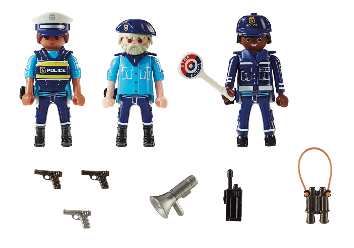 Playmobil® 70669 Set Figuras Policía Toy Clicks