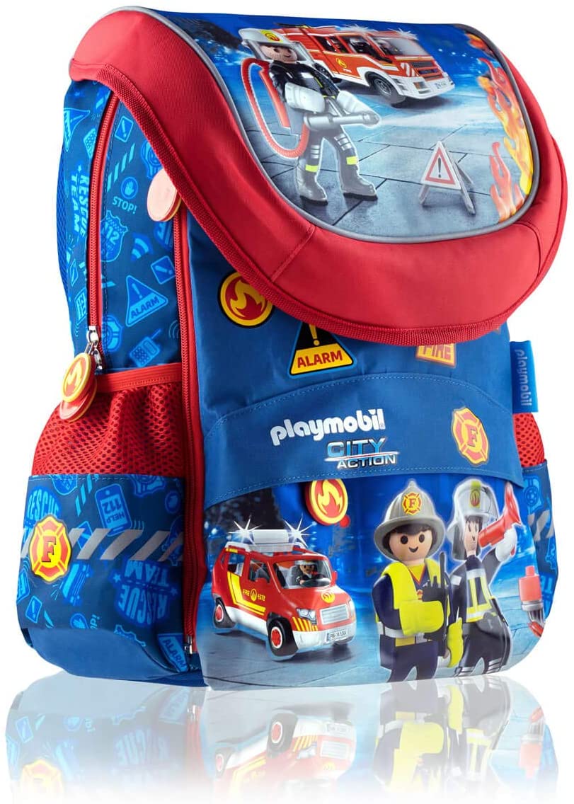 Mochila escolar Playmobil® Bomberos – Toy