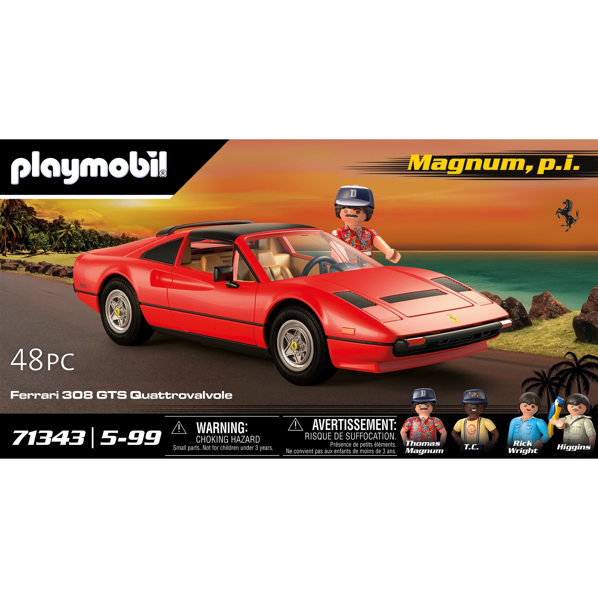 Playmobil Magnum, s.I. - Ferrari 308 GTS Quattrovalvole - 71343